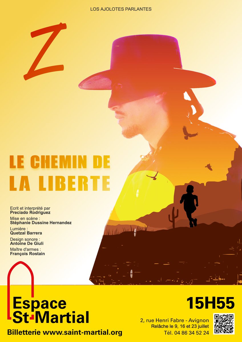EspaceStMartial's tweet photo. 📷 PHOTO DE SPECTACLE 📸 

 À 15h 55 découvrez : 

🚨 Z 🚨

Production : Los Ajolotes Parlantes

#festivaloffavignon #off23 @festOffAvignon #theatre #theatrecontemporain #avignon https://t.co/ppxS2lYzyR