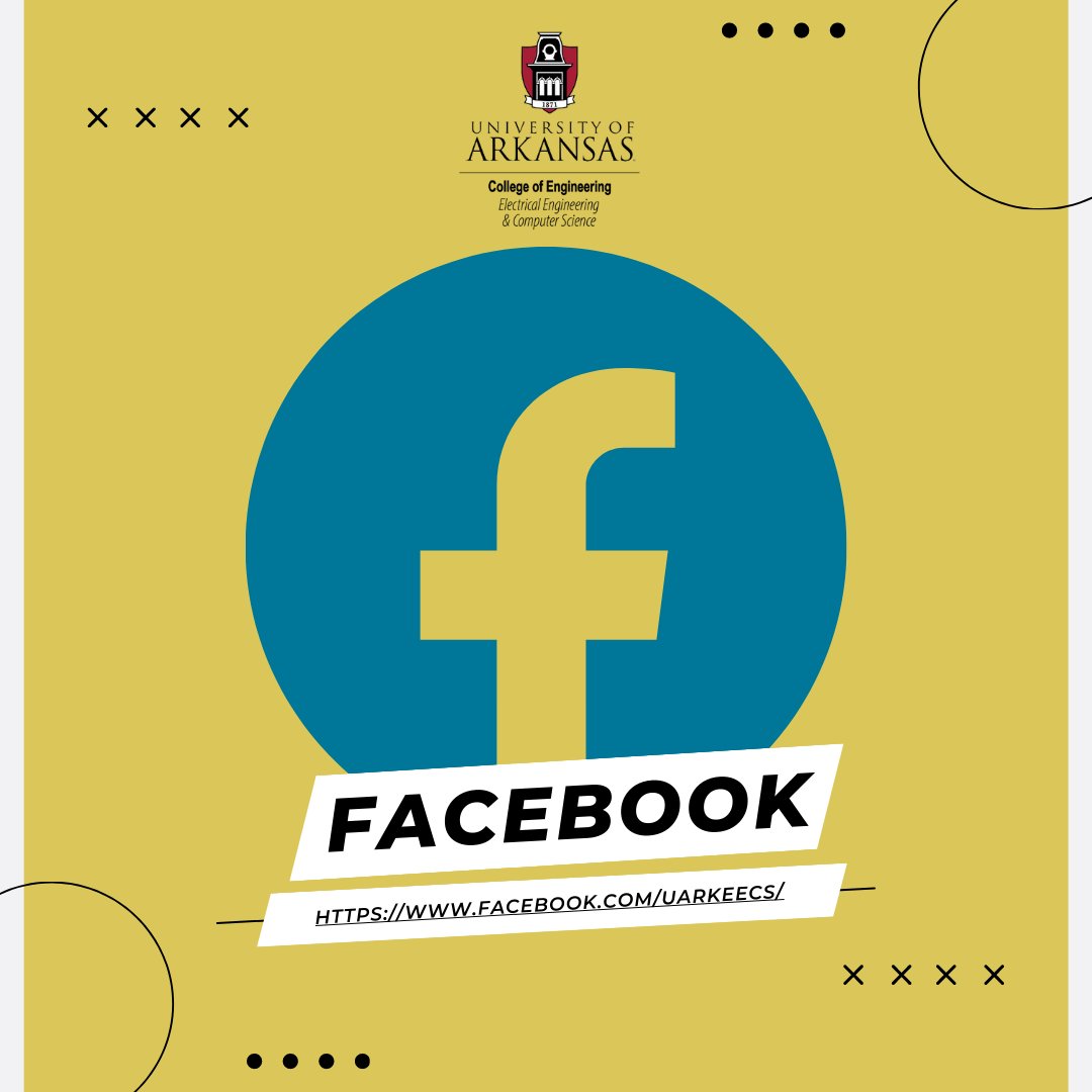 UArkEECS's tweet photo. Don't forget to catch us on all the channels! 

#ComputerScience #ComputerEngineering #ElectricalEngineering #UArkEECS https://t.co/W9RacuYJNy
