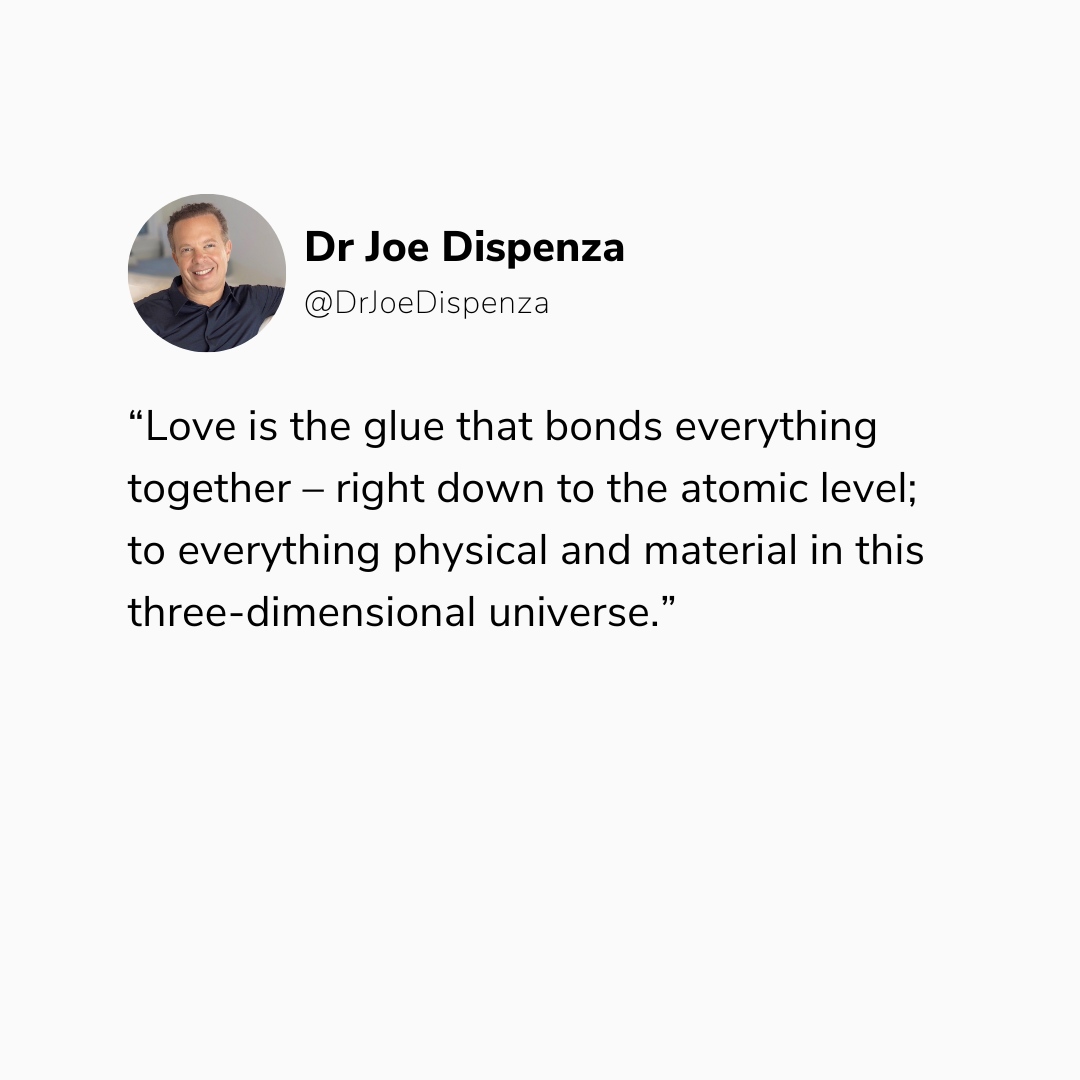 Dr Joe Dispenza tweet media