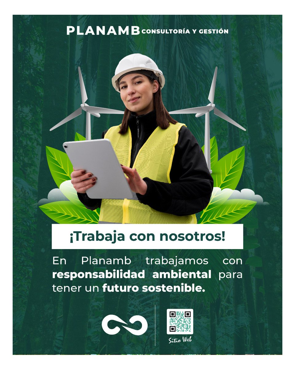 ¡Trabaja con nosotros!

En Planamb trabajamos para garantizar la seguridad, salud y desarrollo sostenible de tu empresa.

#Planamb
#sostenibilidad 
#ConsultoríaAmbiental