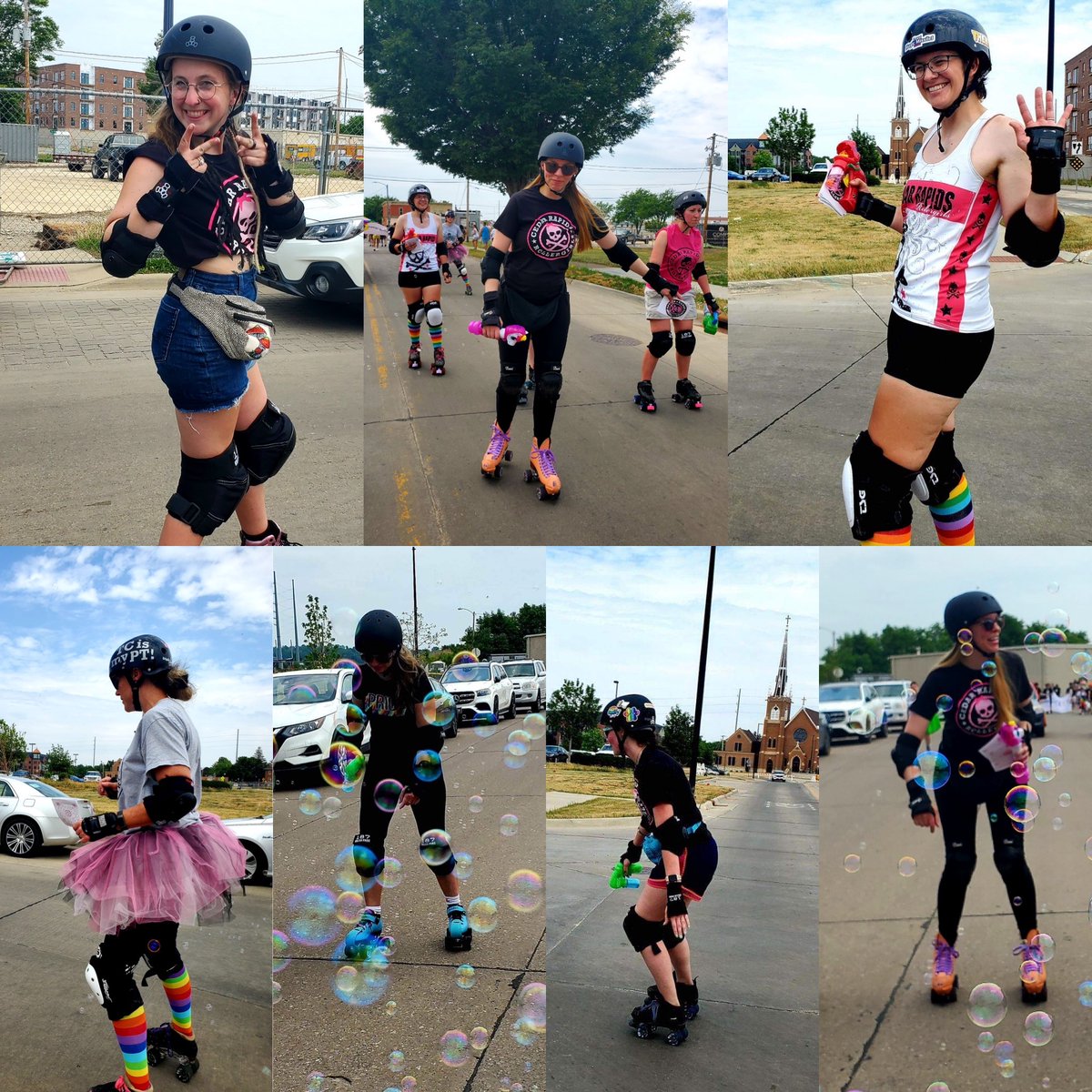 crrollerderby's tweet photo. See you all tomorrow at Cedar Rapids Pride Festival! 12 - 6pm next to NewBo Market! https://t.co/MycCD0jiAU