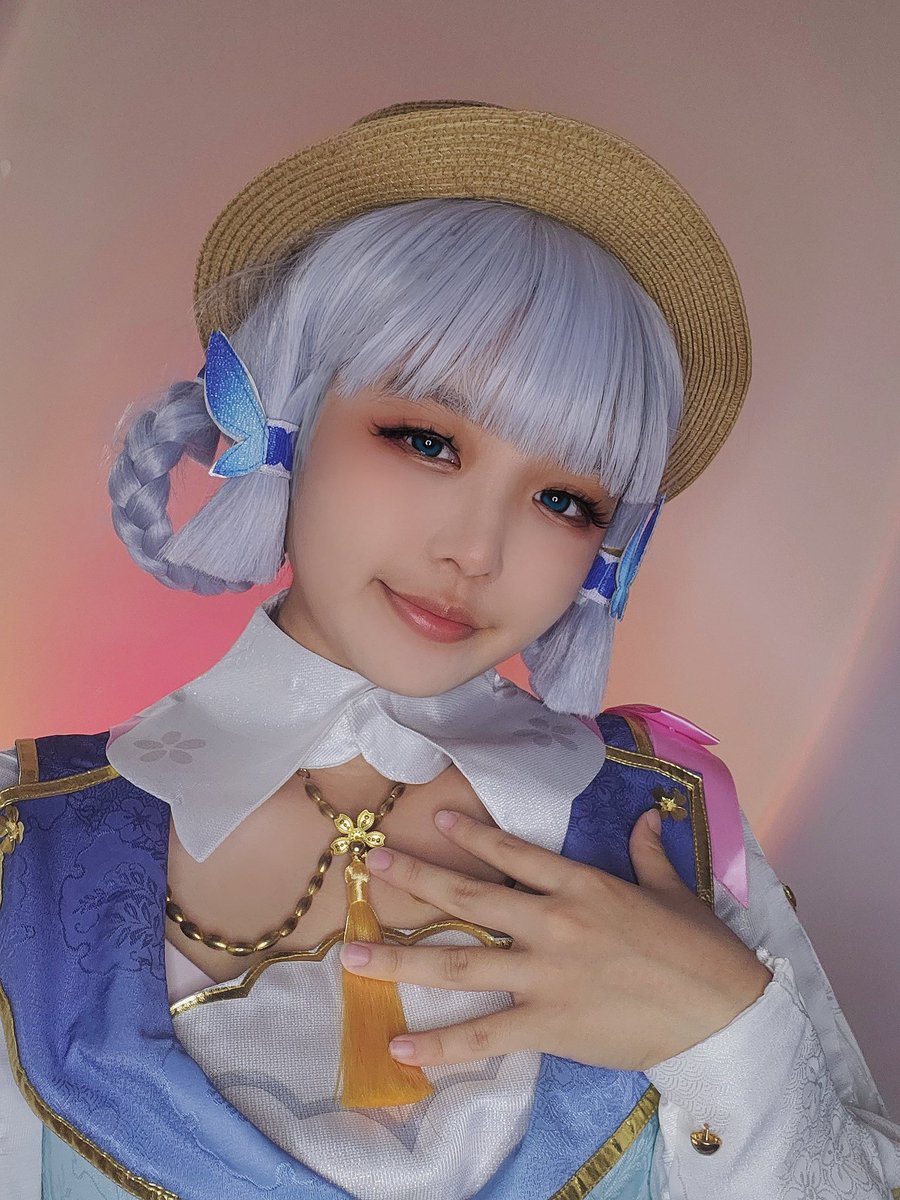 kuennaa's tweet photo. Ayaya 🌸🌸

#GenshinImpact #GenshinImpactcosplay 
#Ayaka https://t.co/dovlqpt1fI