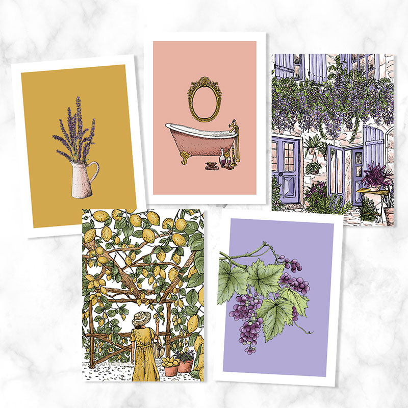 C'est la vie! Ga je mee op reis naar Frankrijk? postenpapier.nl/nieuw #kaartstudio #frankrijk #kaarten #inpakpapier #stickers