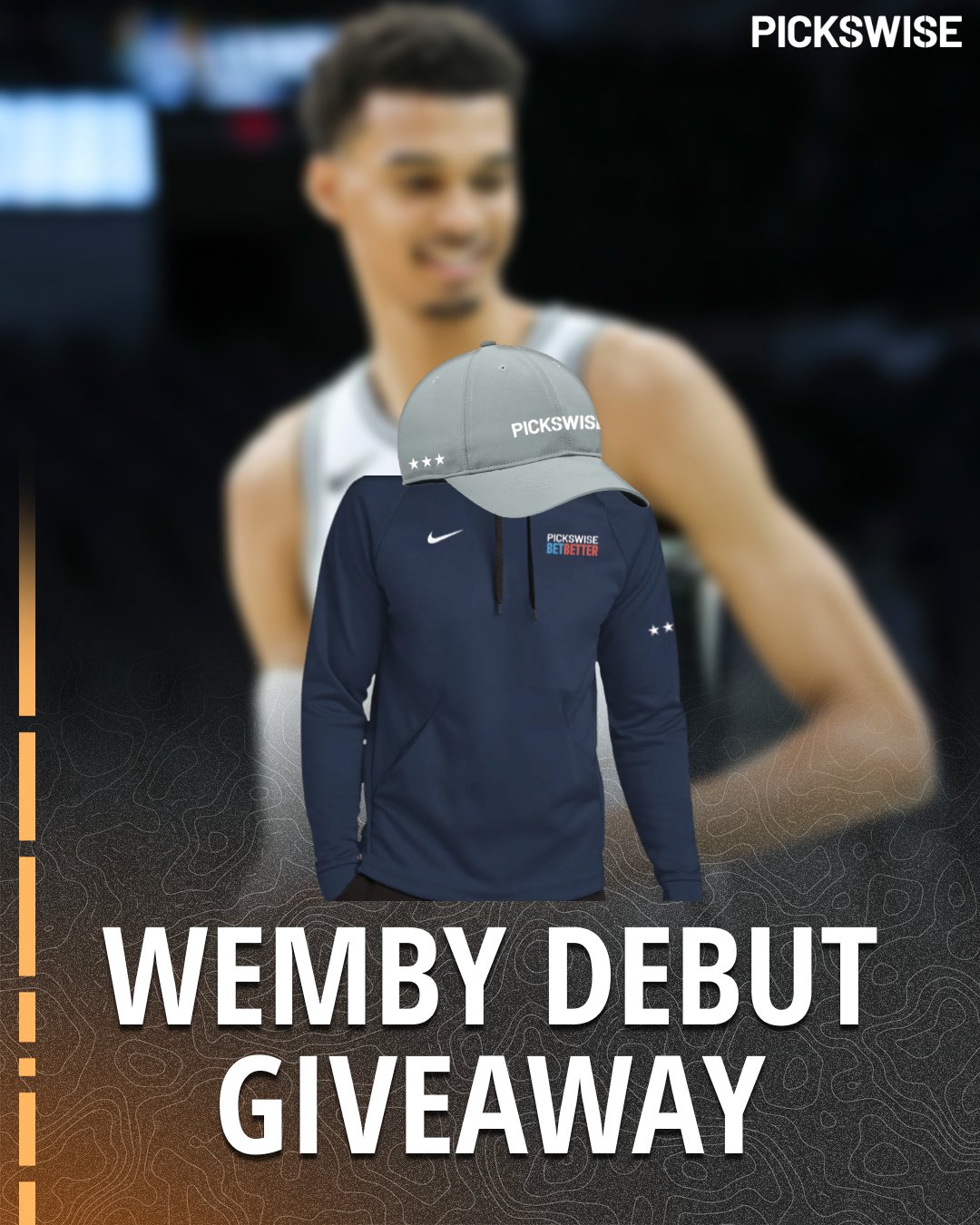 Pickswise on Twitter "🚨 WEMBY DEBUT GIVEAWAY 🚨 Guess how many Points