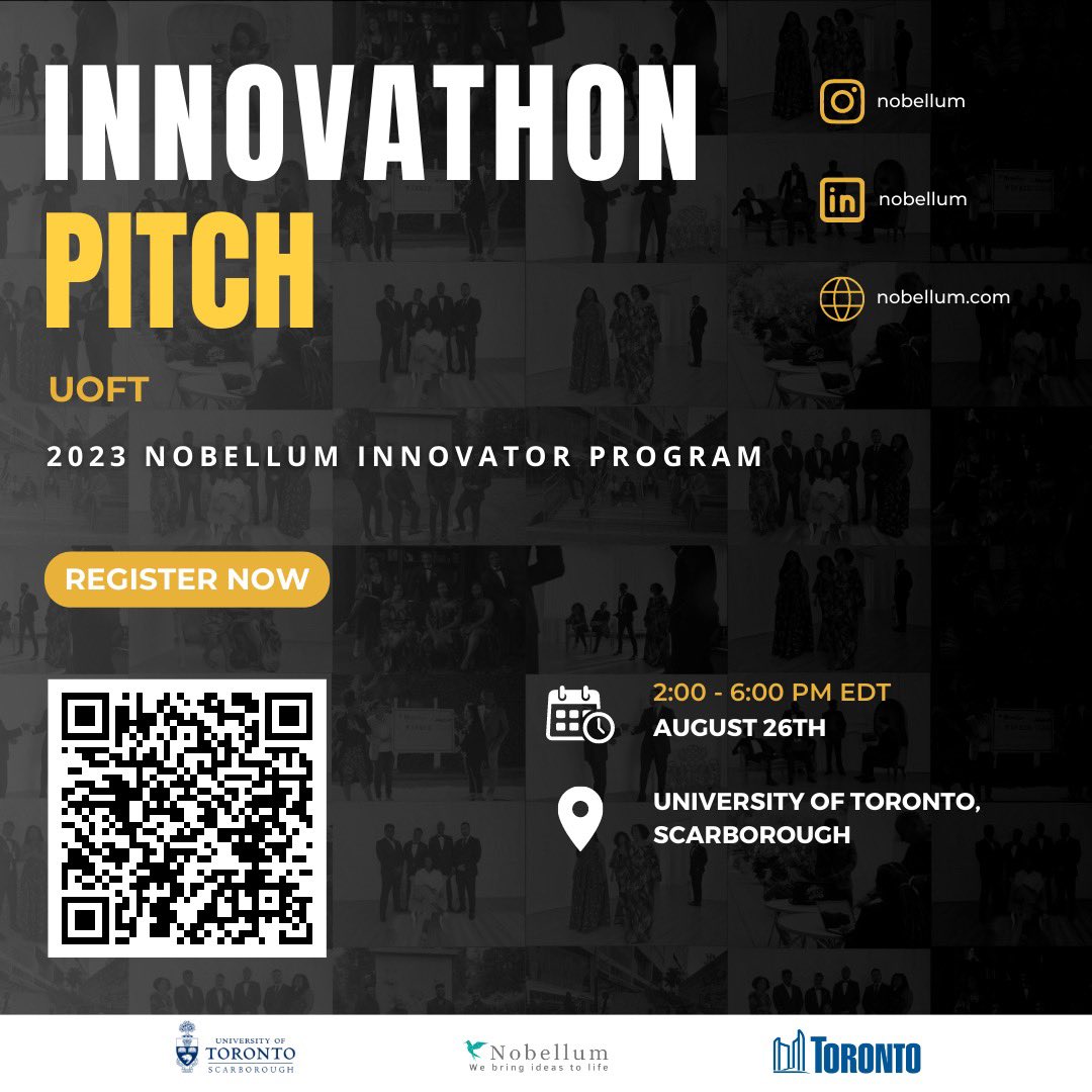 nobellum_e's tweet photo. Attention budding entrepreneurs! Applications for our Innovator Program close on July 23rd, have you submitted yours yet? https://t.co/Ia7MYs0p8Y