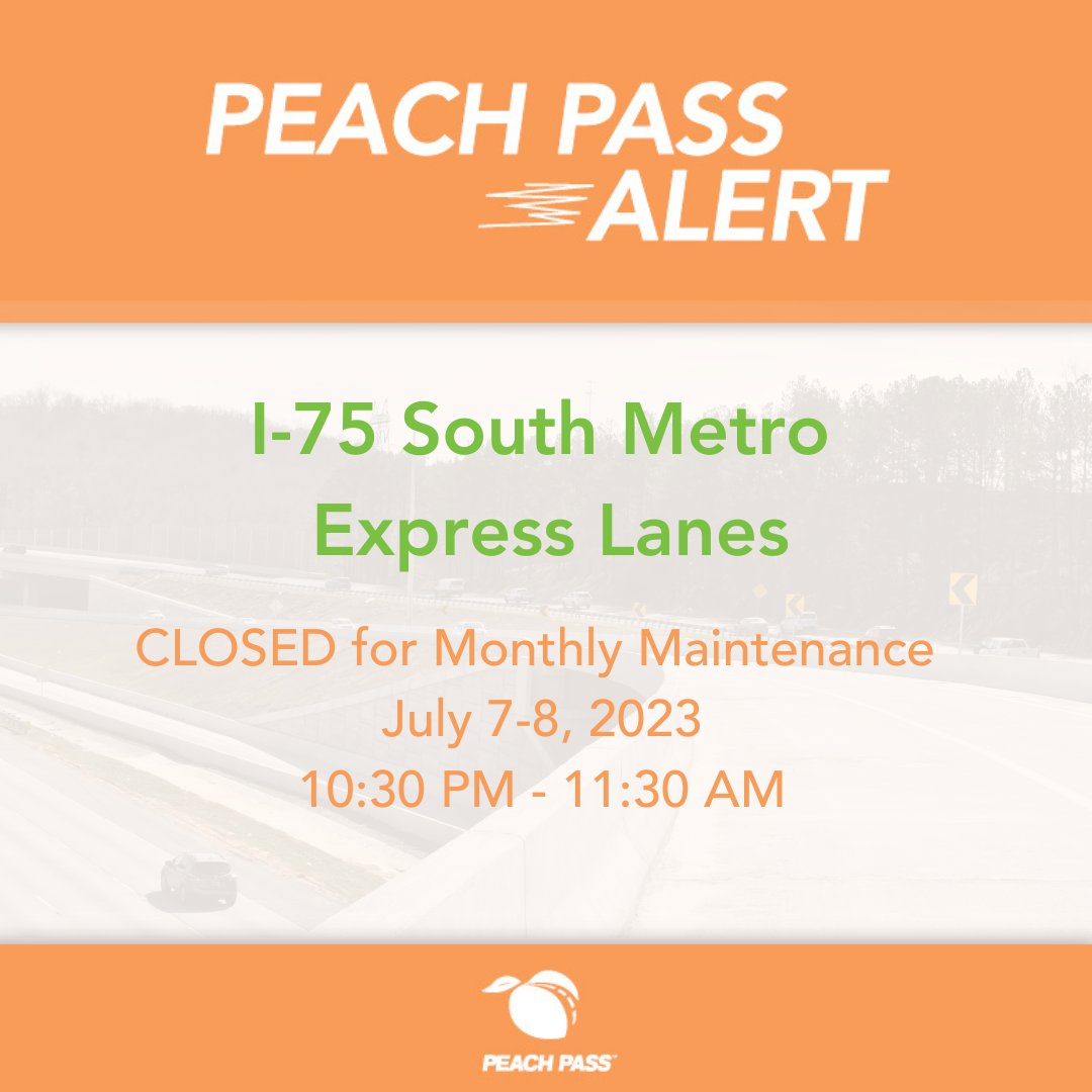 Home Peach Pass Keep Moving