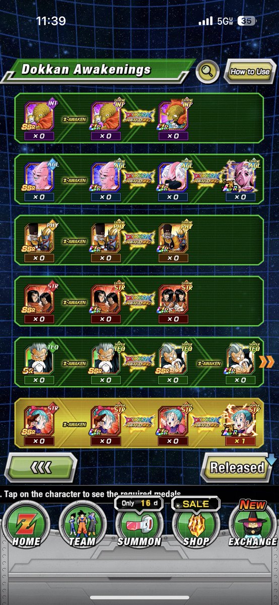 WillDieff's tweet photo. @Goreshx any reason the new units are not on the dokkan awaken page atm? https://t.co/d7Qh6CBafE