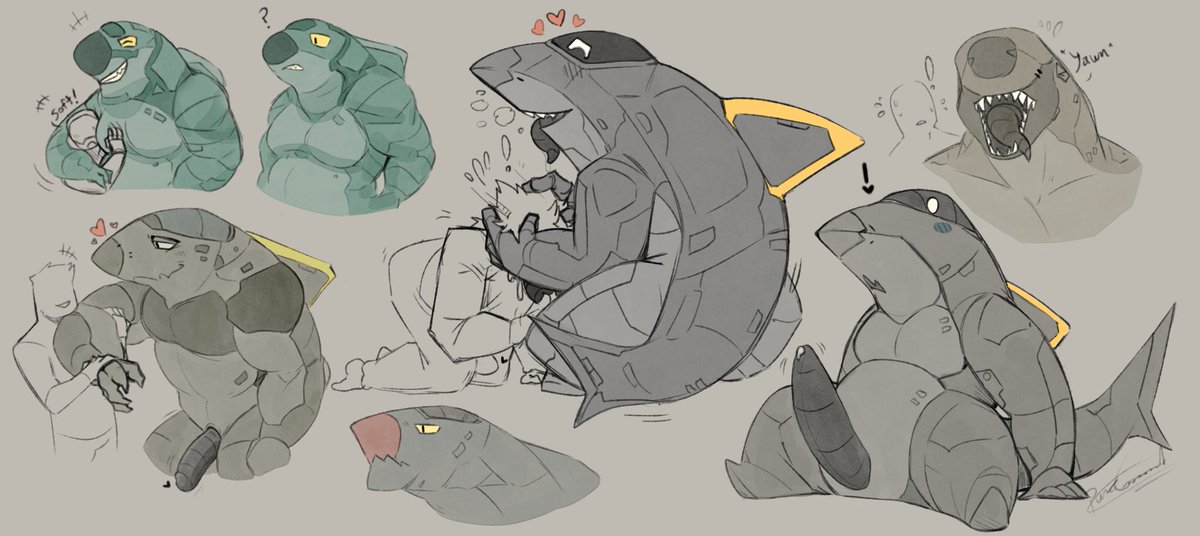 pure_command's tweet photo. Plane sharks, since I seen train art why not~ https://t.co/E6tTIuJv91