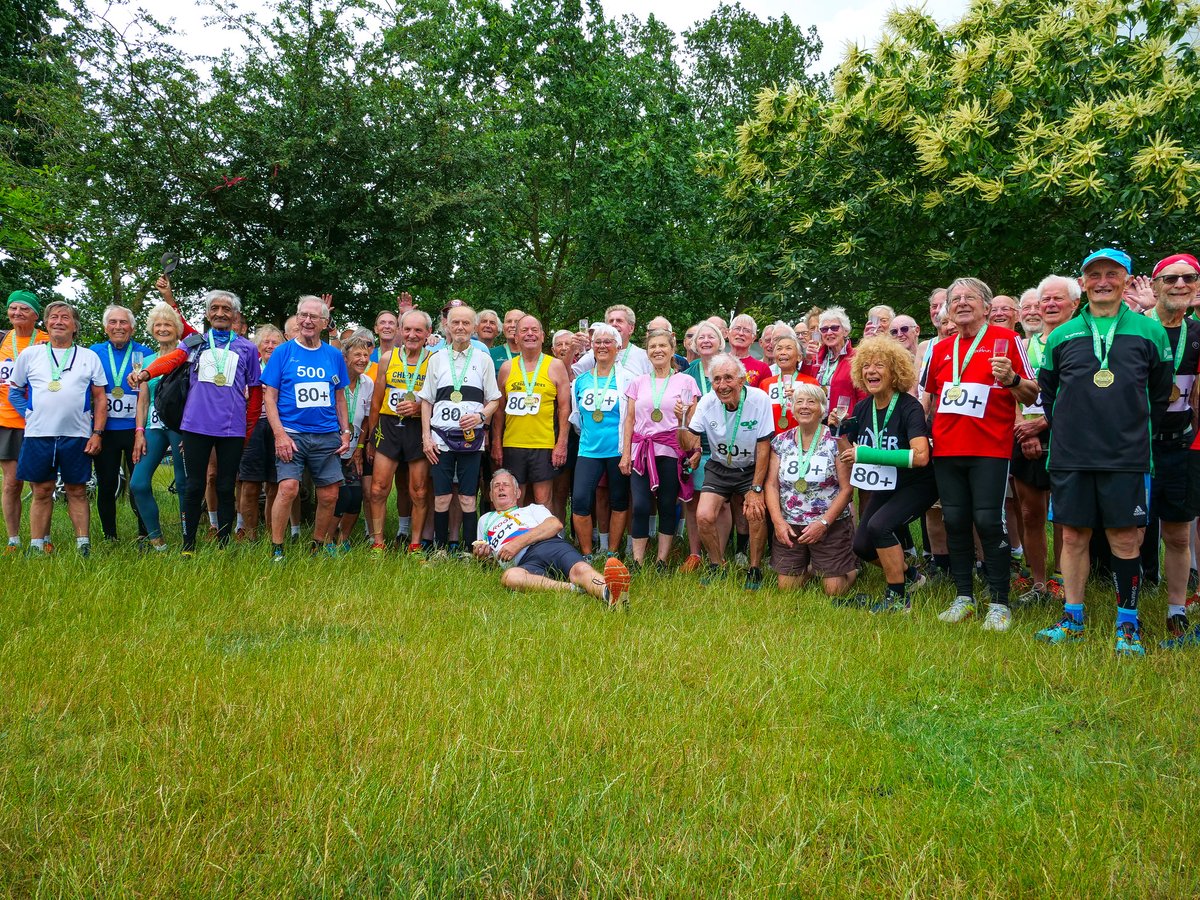 parkrunUK's tweet photo. "Last Saturday, the sixth annual Octogenarian and Nonagenarian get-together was held at Bushy Park parkrun, with a record number of 85 men and women aged over 80 attending!

"We hope even more join us next year!"

💬 George Frogley and Richard Pitcairn-Knowles

🌳 #loveparkrun https://t.co/GKtmO3VAMI