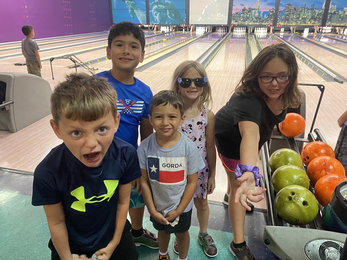 A raining day calls for some bowling! <a href="/KISDMcElwain/">McElwain Elementary</a>  #Ollieadventures