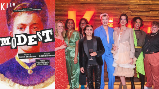 This week was press night for our  <a href="/JacquiBardelang/">Jacqui Bardelang</a>  ‘Modest’ <a href="/KilnTheatre/">Kiln Theatre</a> <a href="/MiddleChildHull/">Middle Child</a> Stunning performances all round - Emer Dineen @FizzSinclair LJ Parkinson (<a href="/koruptkabuki/">LJ</a>) <a href="/isabel_ay/">Isabel AdomakohYoung</a>  <a href="/LibraTeejay/">Ra (She/They)</a> - shocking, tender, witty, but mainly great fun.  Go see it!