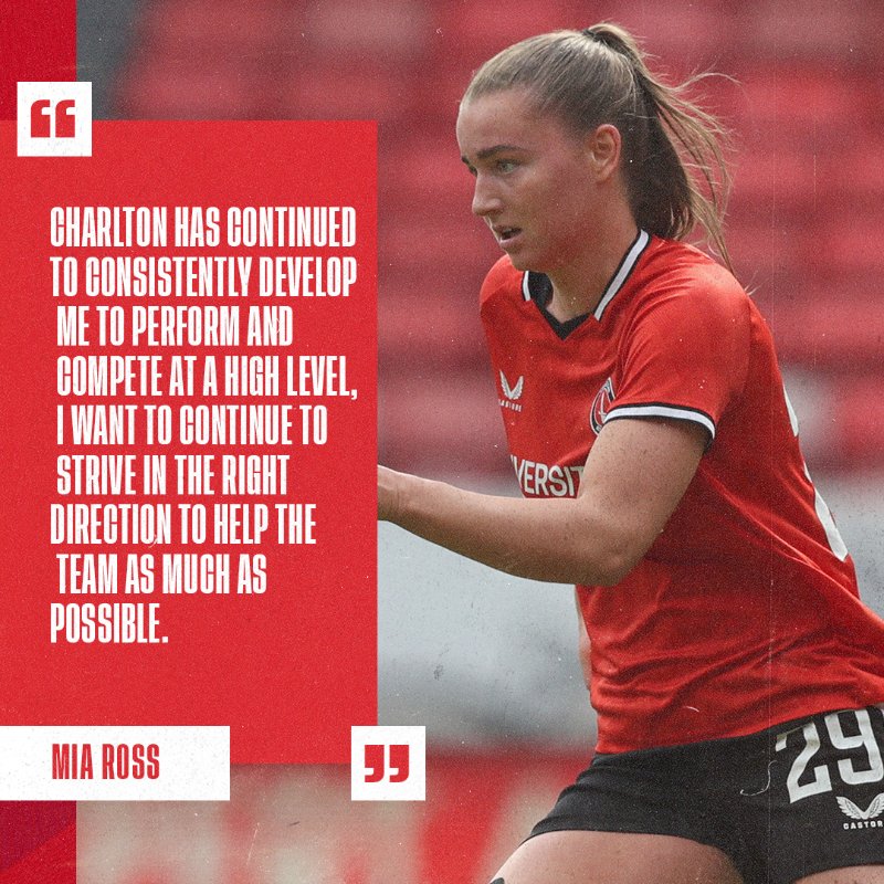 CAFCWomen's tweet photo. ✍️ @Miarxss has signed a new deal with the club!

Have a great Saturday, Addicks 🤩

🔴⚪️ #cafc