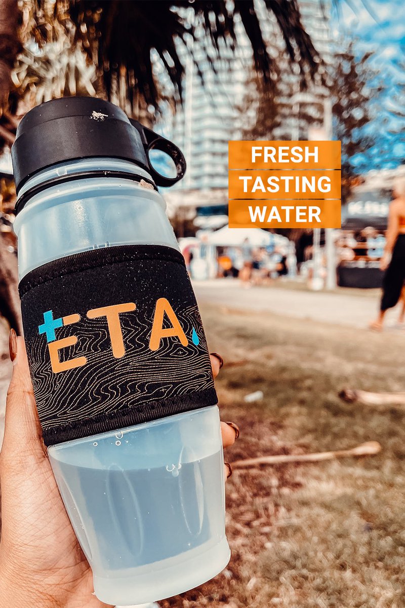 ETA removes 99.99% contaminants while retaining nutrient values and the fresh taste of water. 

🛒 amazon.com/eta.

#TestedandTrusted #ExtremeFiltration #TrustETA #ETAsaves #ETAlife #alkalinewater #healthyhydration #drinkmorewater #waterfilterbottle