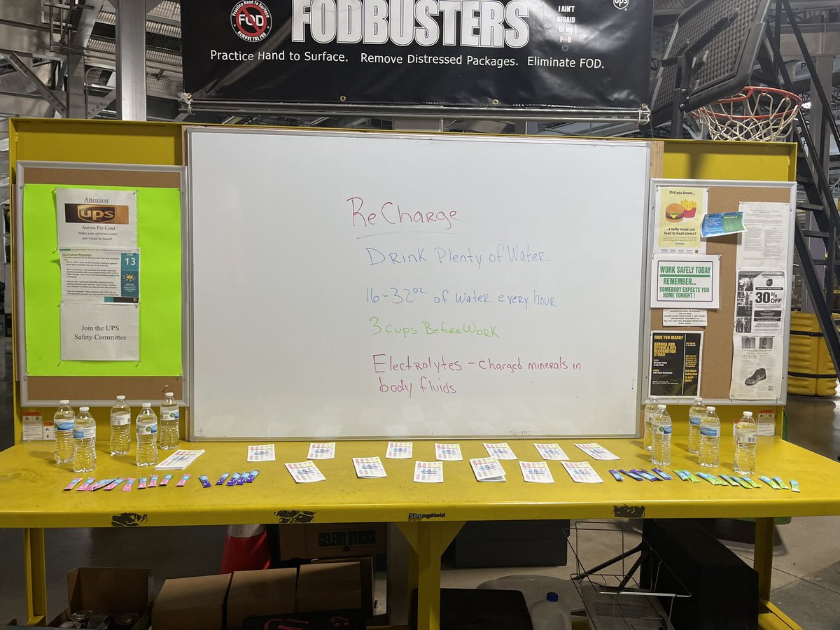 Recharge: drink plenty of water-electrolytes are your bodies friend!! <a href="/Nichole65136072/">Nichole Brown</a> <a href="/bradtke_/">Brook Radtke</a> <a href="/DwayneRhodes9/">Dwayne Rhodes Jr</a> <a href="/AuroraNoonday/">Aurora Noonday CHSP</a>