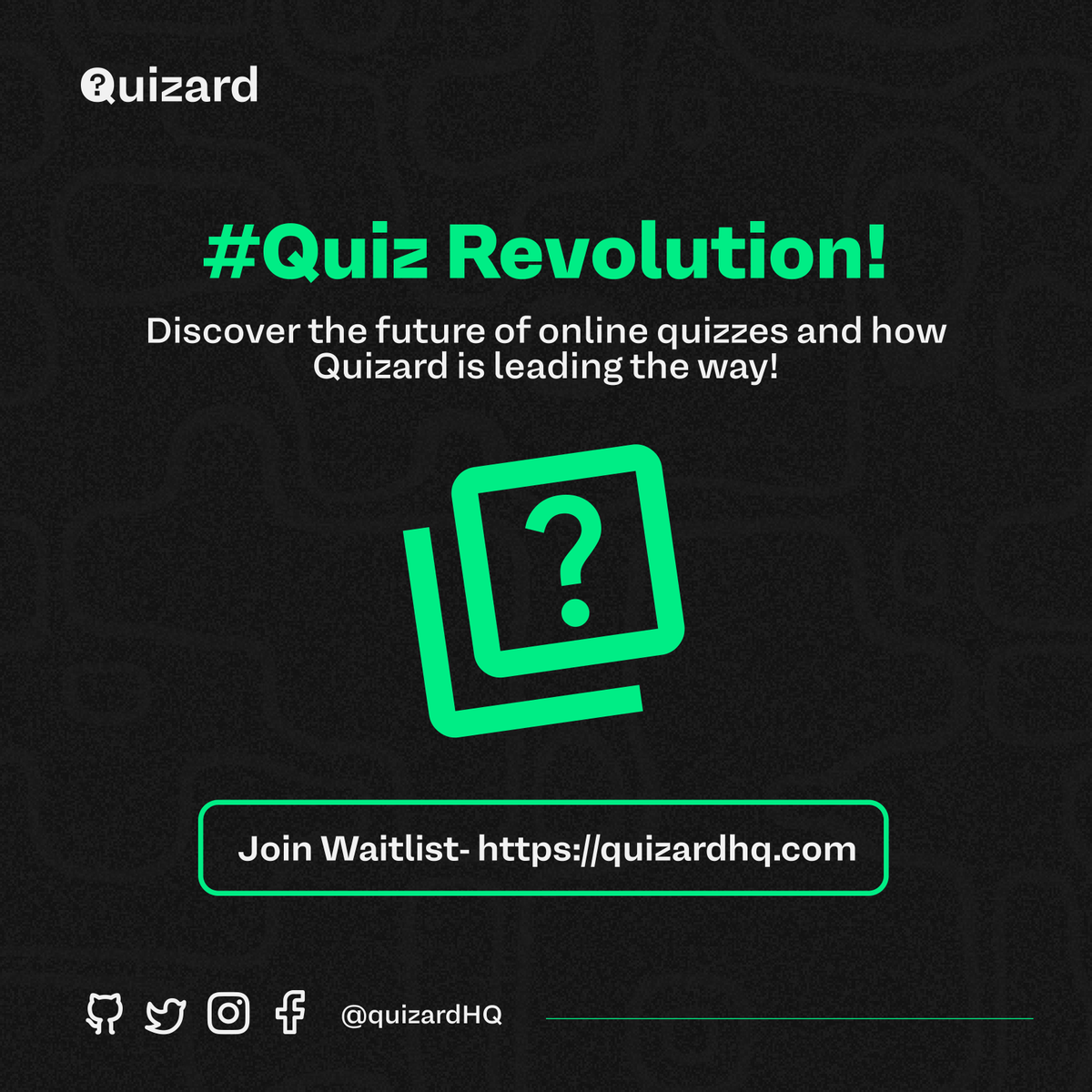 QuizardHQ's tweet photo. 📚🌟 #QuizRevolution

Discover the future of online quizzes and how Quizard is leading the way! 🚀

Check out this fascinating article on ResearchGate: Link to Article: https://t.co/Y9ttAGdlA4 https://t.co/Dyva6FObvu