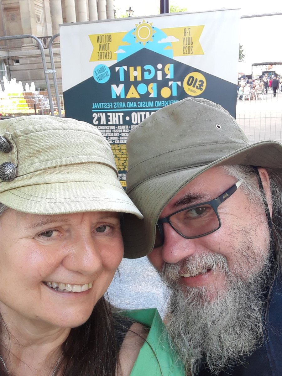 We're at #righttoroam Bolton. Lovely time we're having but going home soon as it's past our bedtime x