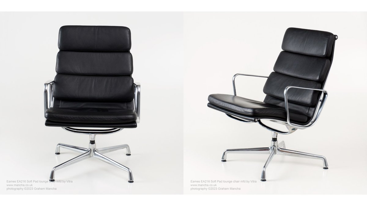 GrahamMancha's tweet photo. Eames Soft Pad Group lounge chair EA216 This is the BBC Mastermind chair so all clever people should own one. Out of production now. This one is for sale #eames #mastermind
https://t.co/YvtIJPbRza https://t.co/2d9euVE632