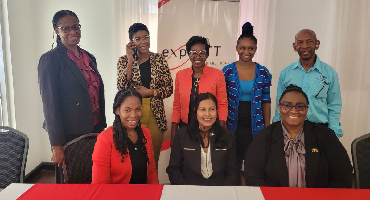 exporTT_Ltd's tweet photo. This concludes our Trade Mission to Jamaica. What a success! Congrats to the hard-working exporTT team and the A-Z Information Jamaica Services Limited consultants for this well-executed mission #ExportBoosterInitiative #ServicesGoGlobal https://t.co/PYc4aiPHsb