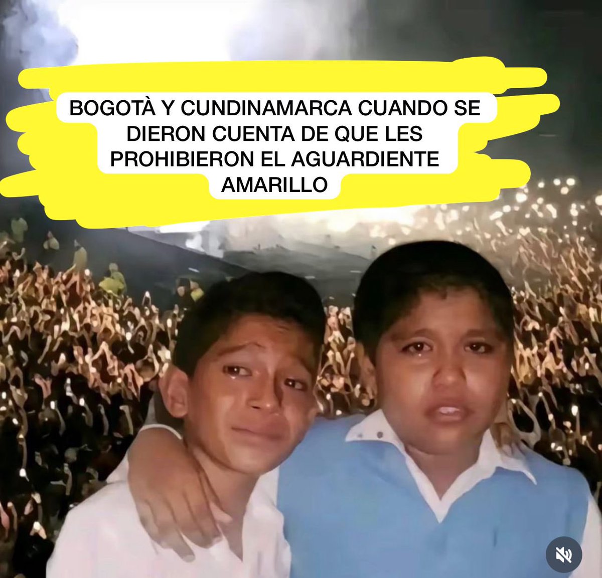 #BogotaPideAguardienteAmarillo