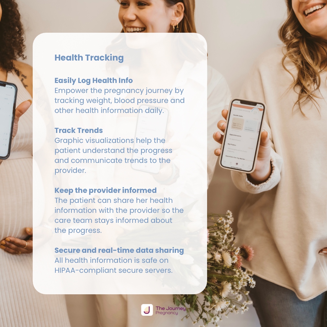 emaginestech's tweet photo. Features available on The Journey Pregnancy App 📲
Want to learn more? Reach out to info@emaginest.com and we’ll be glad to help! 🩷
Download The Journey Pregnancy: https://t.co/wm2X4Af2RF
#pregnancyapp #pregnancymonitor https://t.co/f11LXBu3Ib