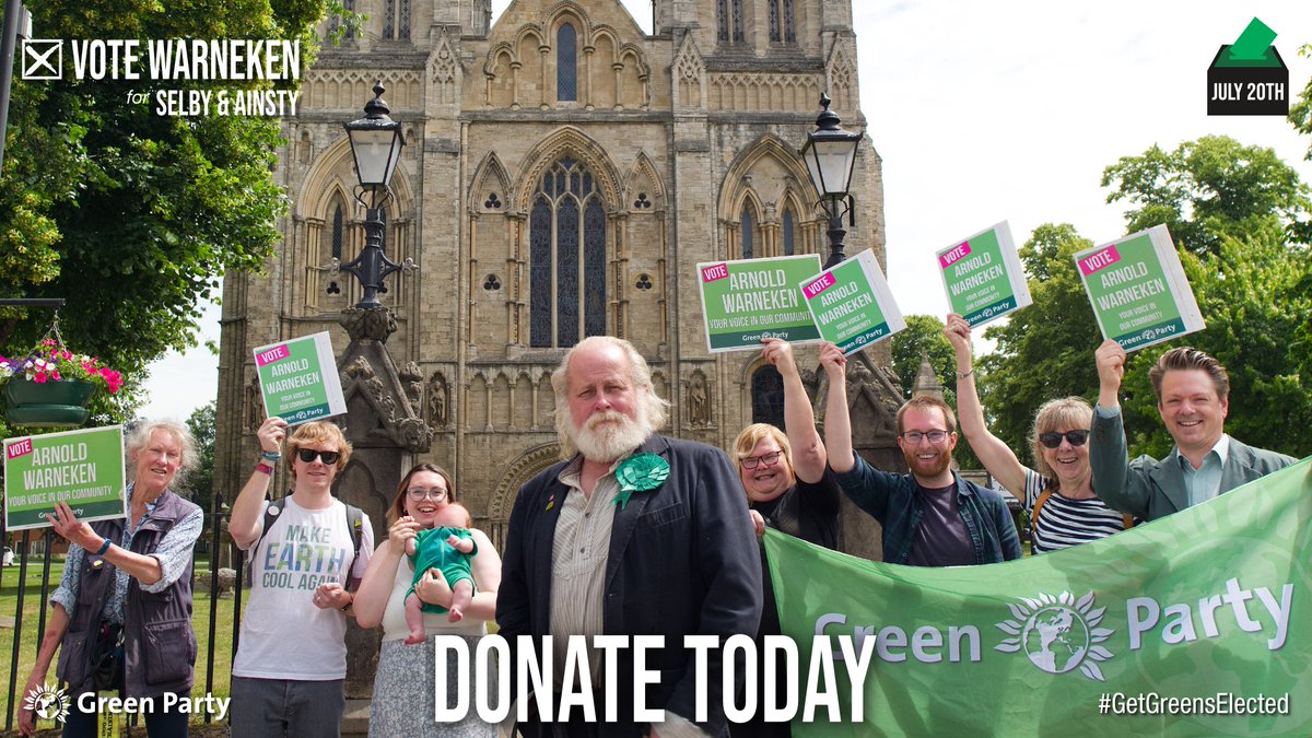 Selby and District Green Party tweet media