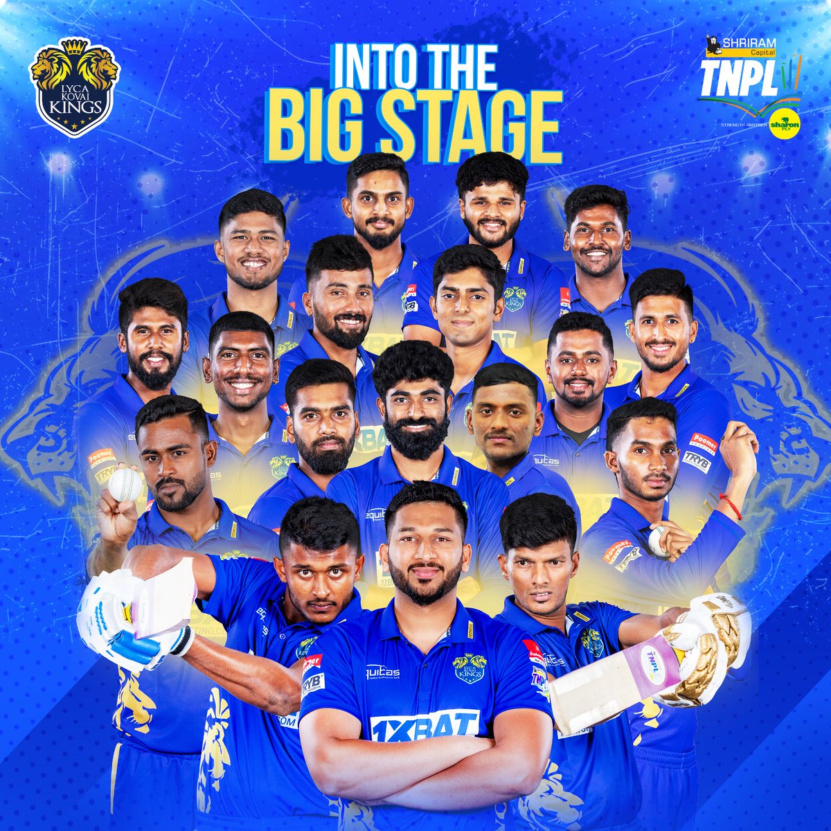 TNPremierLeague's tweet photo. என்னது மீண்டும் மீண்டுமா!🫡
History repeats itself!💪🏼

#TNPL2023🏏
#GethuKaatuvoma
#IdhuNeruppuDa
#TNPLonstarsports
#TNPLonfancode
#NammaAatamAarambam💥
#NammaOoruNammaGethu💪🏼 https://t.co/eeJvDpISsy