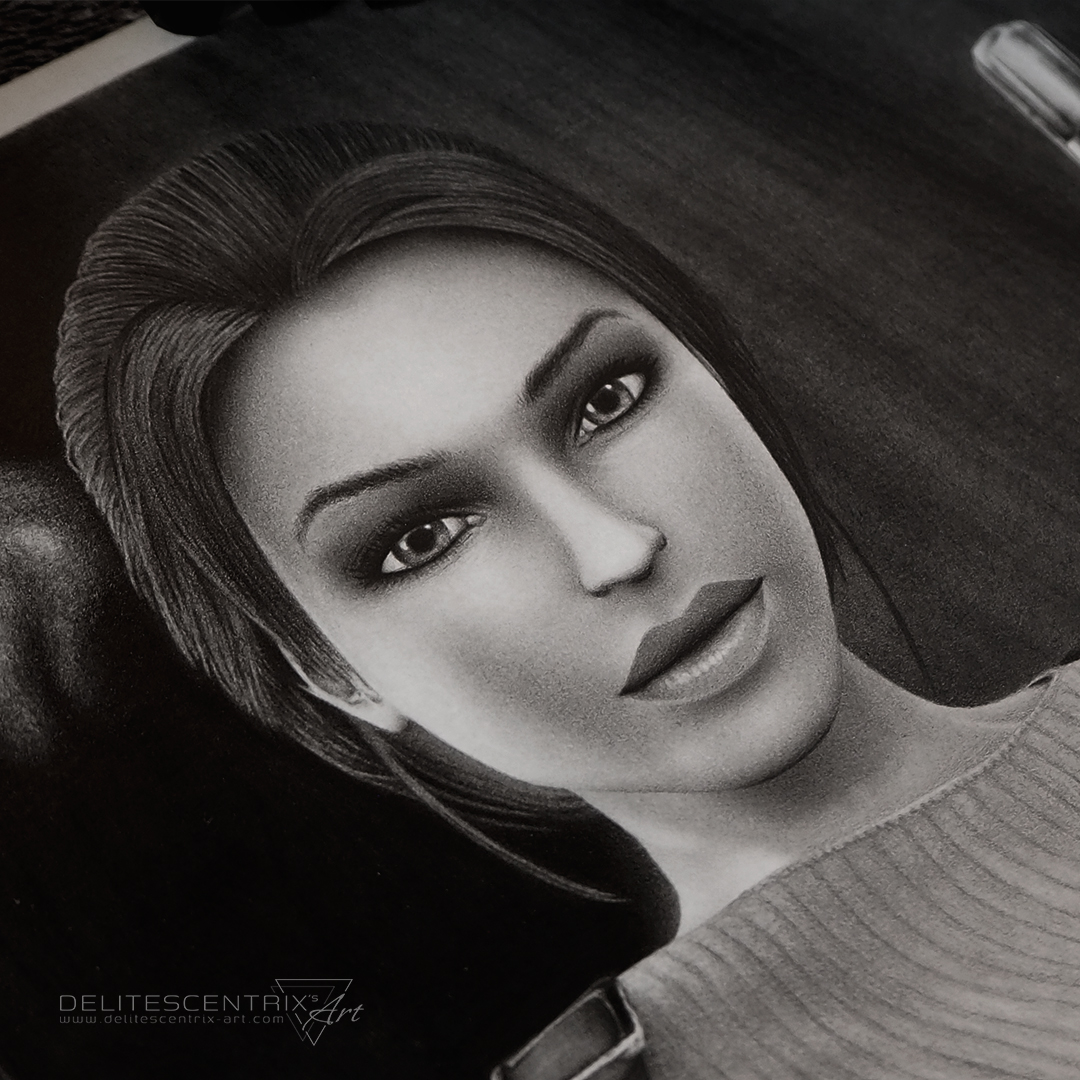 Few close-ups of my old Lara Croft portrait B)
#laracroft #tombraider #anniversary #graphiteportrait #pencilportrait #drawing