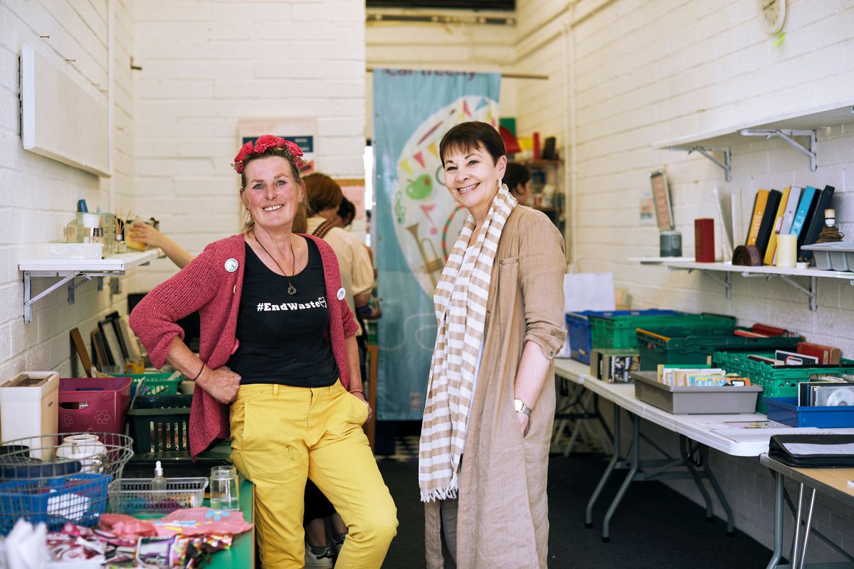 Caroline Lucas (@carolinelucas) on Twitter photo Inspiring to visit Cat Fletcher (<a href="/CityReuseDepot/">Cat Fletcher 💜🌍👊🏼</a> ) & fab team behind <a href="/FreegleBrighton/">GreenCycleSussex</a> 'Free Shop' where people donate unwanted items and pick up others for FREE!
In 12 months 24k ‘customers’ have visited the shop and 11.2 tonnes of 'waste' rehomed 😊 ilovefreegle.org/communityevent… Inspiring to visit Cat Fletcher (<a href="/CityReuseDepot/">Cat Fletcher 💜🌍👊🏼</a> ) & fab team behind <a href="/FreegleBrighton/">GreenCycleSussex</a> 'Free Shop' where people donate unwanted items and pick up others for FREE!
In 12 months 24k ‘customers’ have visited the shop and 11.2 tonnes of 'waste' rehomed 😊 ilovefreegle.org/communityevent…