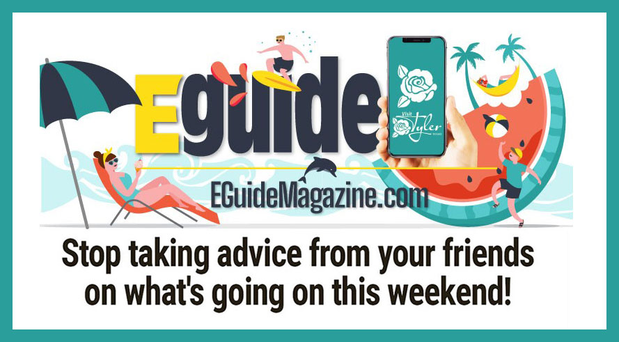 What are you doing this weekend? We have a few ideas at eguidemagazine.com

#tylertx #ilovetylertx #visittyler #easttx #etx #thingstodointyler #downtowntyler #livemusictylertx #easttexas #tylertexas #downtowntylertx #downtownetx
