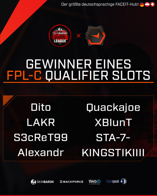 BIGClub's tweet photo. In unserem #RoadToFPL Diamond-Hub haben sich 8 Spieler durchgesetzt und kämpfen nun um einen der Qualifikationsplätze im FPL-C Qualifier. Wir wünschen den Spielern viel Erfolg und hoffen, dass sie den nächsten Schritt erreichen können! https://t.co/Uy5jE1dRaB