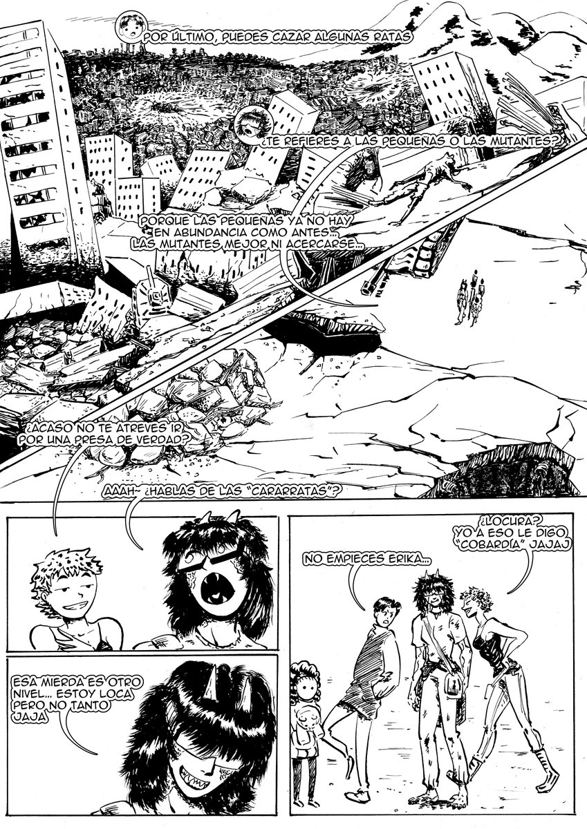 JaniceQuinteros's tweet photo. "36 Días - capitulo 01"          
Pag: 28    
Patreon: JaniceQW         
#36dias #if #tinta #plumilla #guerra #ink #nib #blackandwhite #war #apocalypse #drawing #ilustration #zombie #ペン先 #インク https://t.co/X2OpZg0g6t
