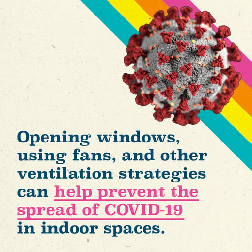 Improving indoor ventilation can help reduce the spread of COVID-19. See new guidance: cdc.gov/coronavirus/20…