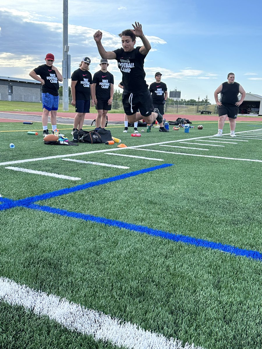 Nike Football Camp in Lethbridge Alberta. <a href="/Mr_Raymond25/">Keon Raymond</a>