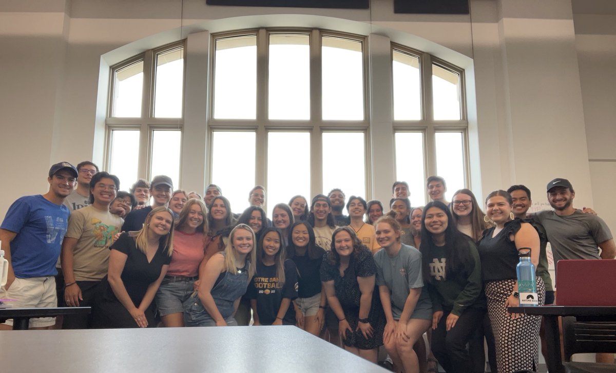 Such a great class of teachers! ⁦<a href="/ACEatND/">ACE at ND</a>⁩