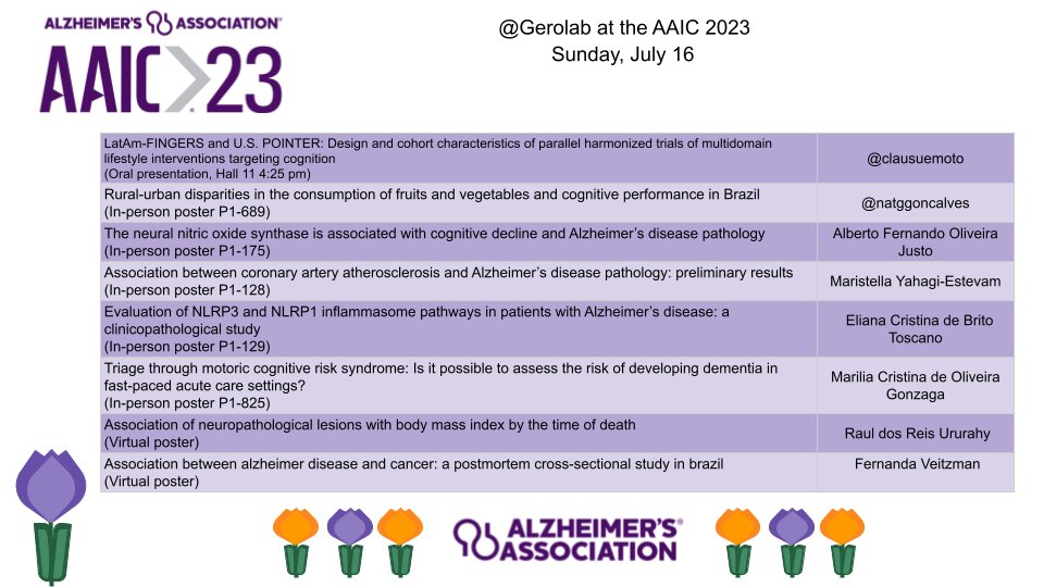 natggoncalves's tweet photo. @gerolab1  at the #AAIC23!
@clausuemoto  @AdrianaNancyMed @marlon_aliberti @reparadela @knznmt @BCarvalhoPontes @LaissBertola  @alzassociation https://t.co/fchtsnsALp