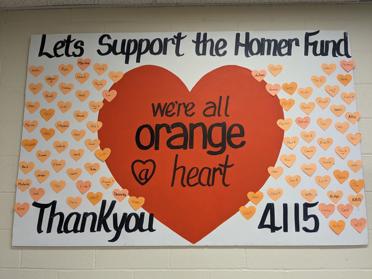 “Growing the Gift” Mighty Mifflin Supports The Homer Fund #OrangeAtHeart #SteelCitySquad <a href="/RyanDarazio4115/">Ryan Darazio</a>