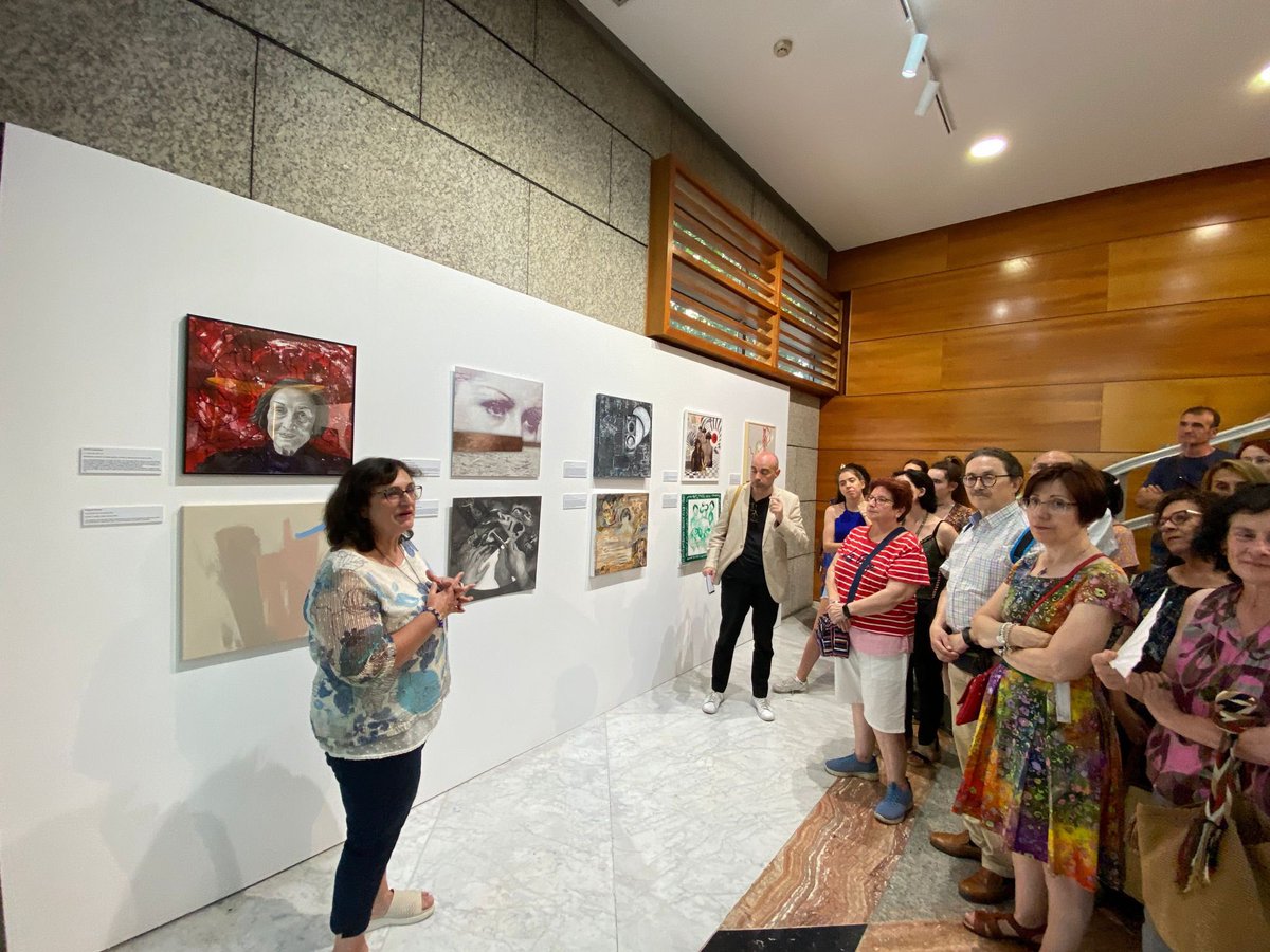 teblanco1's tweet photo. Exposición las mujeres en la vida de Picasso. Participando con un collage sobre Olga Picasso. 
Comisariado por Concha Mayordomo.
#IINMujerAgendaCultural
#blaconegroymagenta https://t.co/9drNzGaWq4
