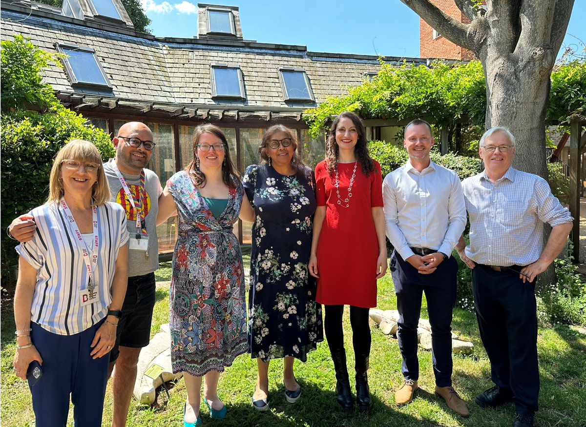 We are Primary Care (@primarycarenhs) on Twitter photo Lovely day for it! ☀️
GP & Interim Medical Director for Primary Care <a href="/KirenCollison/">Dr Kiren Collison</a> visited Bromley-by-Bow Health Centre today to discuss the many benefits of #SocialPrescribing.
Here she is with the fantastic team!
#LinkWorker #NHS75 <a href="/Pers_Care/">Personalised Care</a> Lovely day for it! ☀️
GP & Interim Medical Director for Primary Care <a href="/KirenCollison/">Dr Kiren Collison</a> visited Bromley-by-Bow Health Centre today to discuss the many benefits of #SocialPrescribing.
Here she is with the fantastic team!
#LinkWorker #NHS75 <a href="/Pers_Care/">Personalised Care</a>