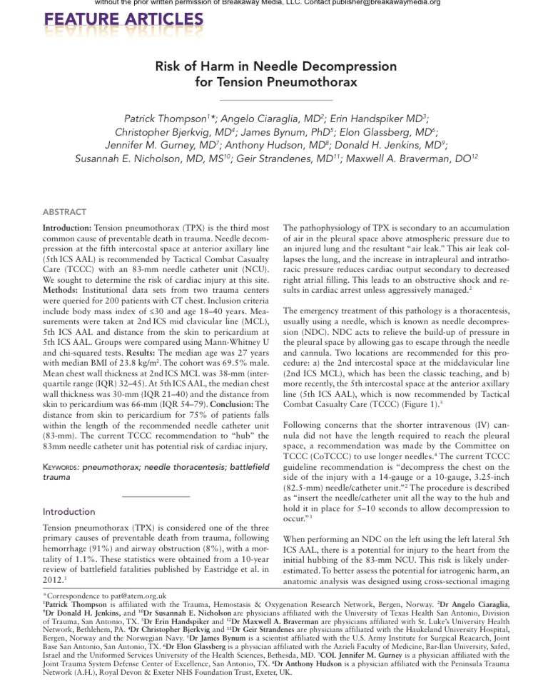 TacTrauma's tweet photo. From the latest @JSOMonline https://t.co/ntI4AzwePX
#tccc #tecc #milmed #sofmed https://t.co/RwRsAYdSKY