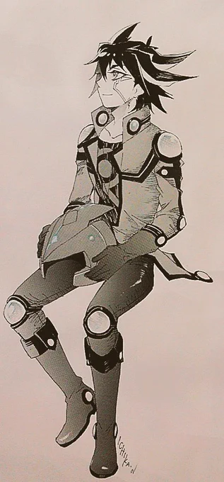 #不動遊星生誕祭2023
タグつけ忘れてたので再UPしましたごめんなさい

遊星さん誕生日おめでとう!
そろそろ公式様の遊星抱き枕ください!! 