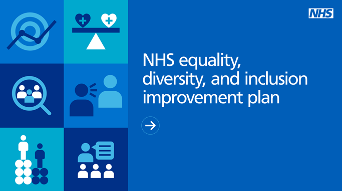 The EDI Improvement Plan focuses on improving the culture of our workplaces &amp; staff experiences, to boost staff retention &amp; attract diverse new talent to the NHS. The CLP is a practical approach to help you, with loads of free guidance, tools &amp; resources🔗england.nhs.uk/culture/