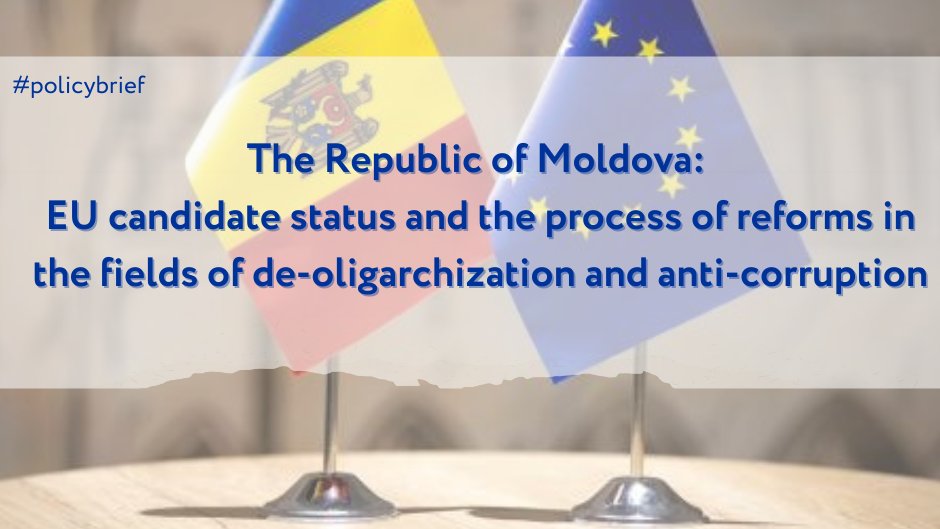 Expert_Grup's tweet photo. 📌Read a new policy brief by our colleague , Denis Cenusa, on Moldova’s preaccession preparations: de-oligarchization and anti-corruption pursuits👉https://t.co/tCCo6A78vk https://t.co/0ZoodokOB0