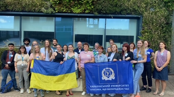 Liz Rylott (@lizrylott) on Twitter photo Delighted to welcome the <a href="/KarazinNU/">VN Karazin Kharkiv National University</a> Ukrainian researchers and academics to <a href="/UniOfYork/">University of York</a>; along with <a href="/HelenSneddonUoY/">Helen Sneddon</a> <a href="/GreenChemYork/">Green Chemistry York</a>, <a href="/AlistairBoxall/">Alistair Boxall</a> <a href="/YorkEnvironment/">Department of Environment and Geography</a>, <a href="/AntoniaFeilden/">Antonia Feilden 🧪 🌱 ♻️</a>, and many other colleagues here at York #happydays Delighted to welcome the <a href="/KarazinNU/">VN Karazin Kharkiv National University</a> Ukrainian researchers and academics to <a href="/UniOfYork/">University of York</a>; along with <a href="/HelenSneddonUoY/">Helen Sneddon</a> <a href="/GreenChemYork/">Green Chemistry York</a>, <a href="/AlistairBoxall/">Alistair Boxall</a> <a href="/YorkEnvironment/">Department of Environment and Geography</a>, <a href="/AntoniaFeilden/">Antonia Feilden 🧪 🌱 ♻️</a>, and many other colleagues here at York #happydays