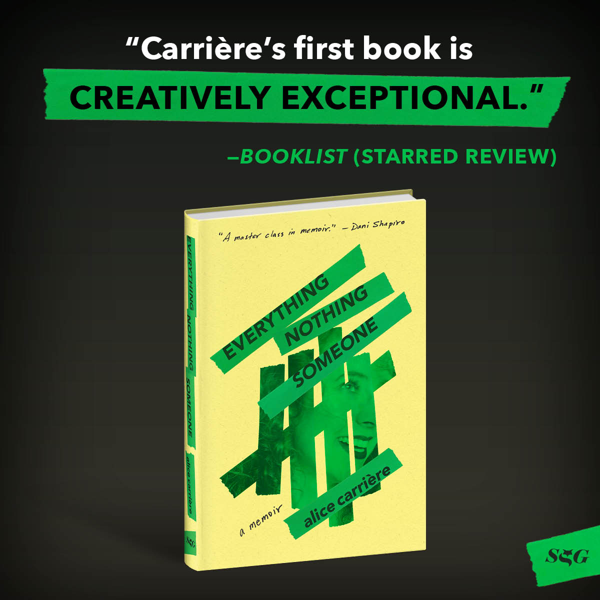 We're excited to share a THIRD starred review for Everything/Nothing/Someone. Pre-order Alice Carrière’s “creatively exceptional” debut memoir here: linktr.ee/everythingnoth…