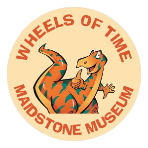 RoaminRex's tweet image. Continuing our quick tour of #WheelsofTime sites:In Maidstone we, of course, have @MaidstoneMuseum : visit to learn more about the dinosaurs, examine the collection of oil paintings in the Bentlif Art Gallery, or research the Queen's Own Royal West Kent Regiment,