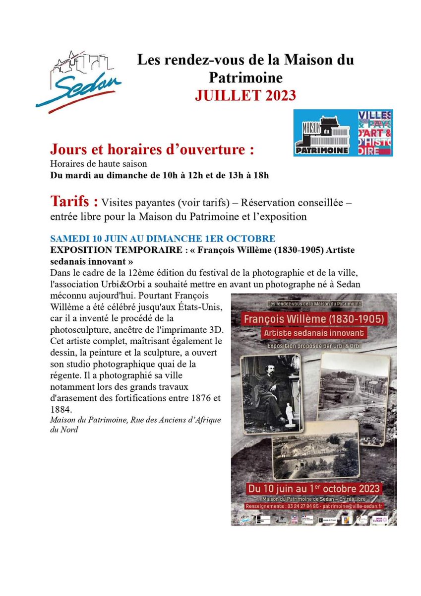 Musée municipal - château fort de Sedan tweet media