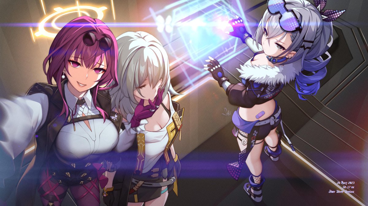 soki_px's tweet photo. D#1 "Remember... I... am... your... MOTHER"  

-Do not repost without proper credit- 
#Kafka  #SilverWolf   #HonkaiStarRail https://t.co/U4TUk1jSZv
