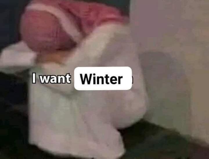 I can't handle summer anymore