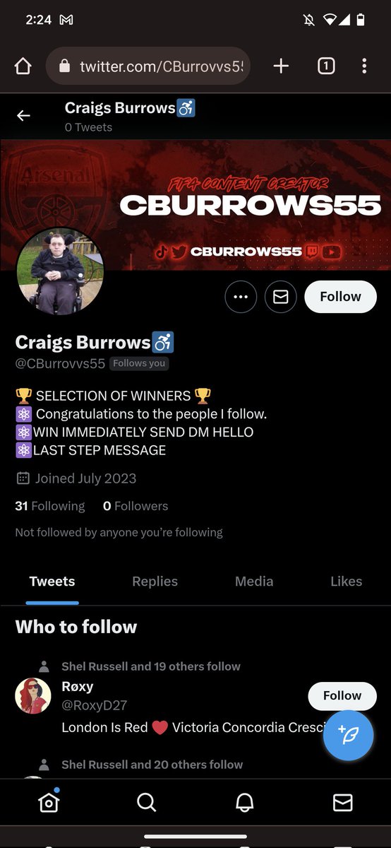 Craig Burrows ♿️ tweet media