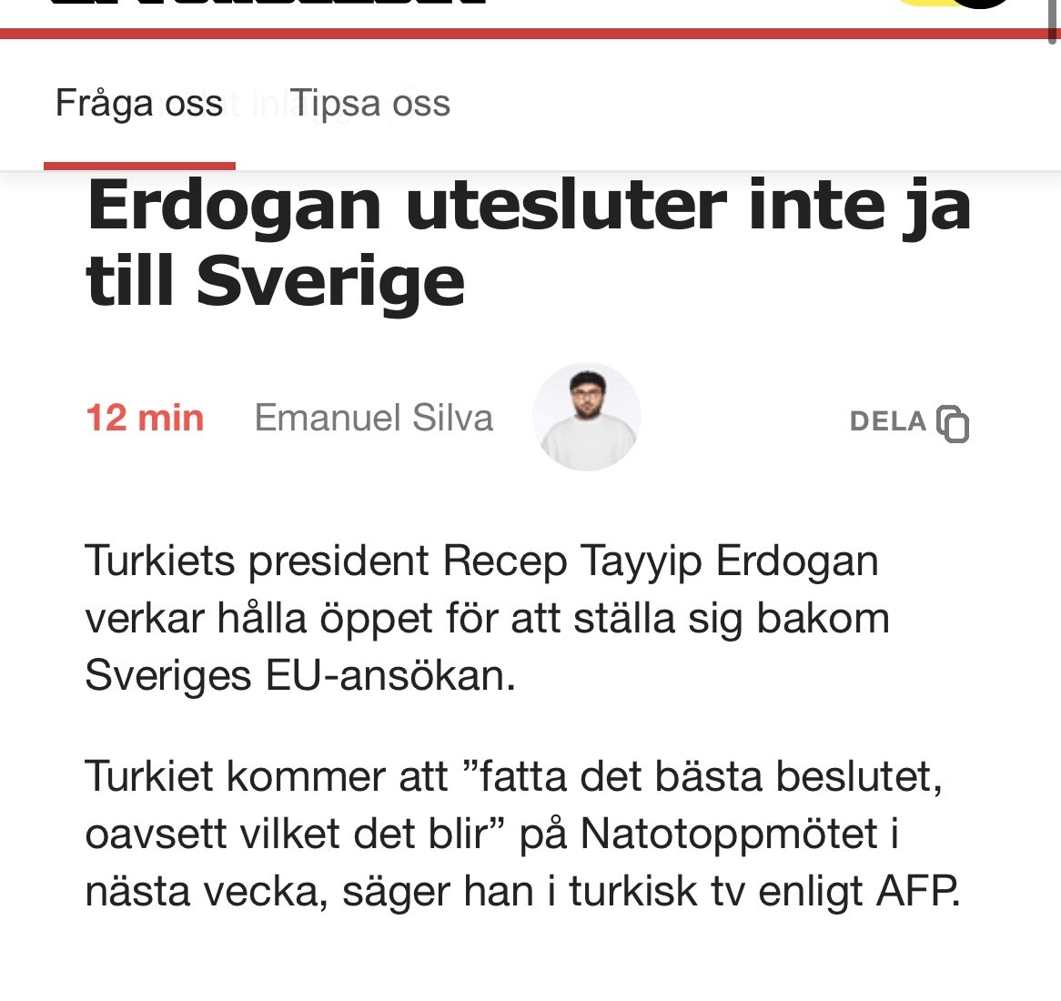 Jag kan inte mkt om politik.  Jag trodde vi redan var med i EU.